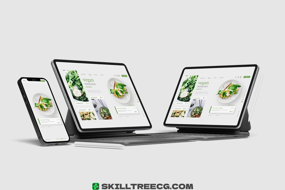 图片[2]-iPad Pro with iPhone 12 Pro Mockup（189859）-技能树